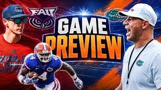 Florida Gators vs FAU PREVIEW: What to Watch + Gator Legend Ciatrick Fason JOINS Us