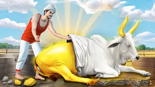 Magical Golden Skin Bull | Hindi Tales | Hindi Stories | Story | Cartoon Cartoon | Cartoon