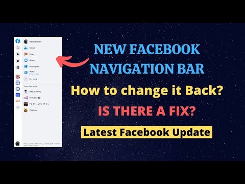 Facebook Navigation Bar Change - How to Move Facebook Menu Bar to Top - Is there a Fix?