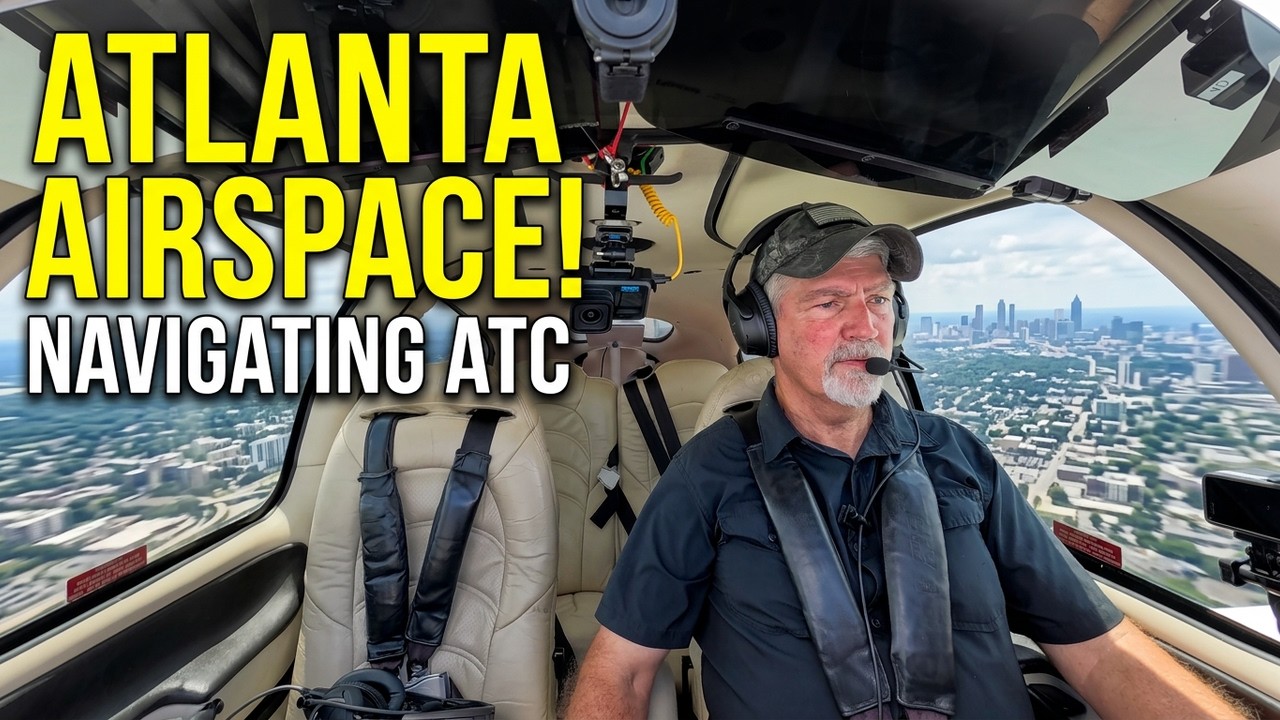 How ATC Keeps You Out of Atlanta's Way (Solo IFR Flight Home)