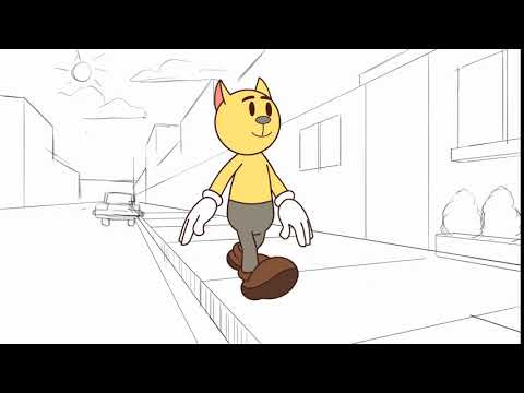Cut out rig perspective walk - YouTube