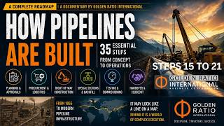 How Pipelines Are Built | Steps 15 to 21 Net Worth