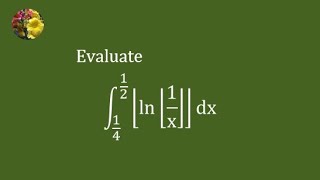 2012 MIT Integration Bee, qualifying test problem # 7 (Mis-1176)