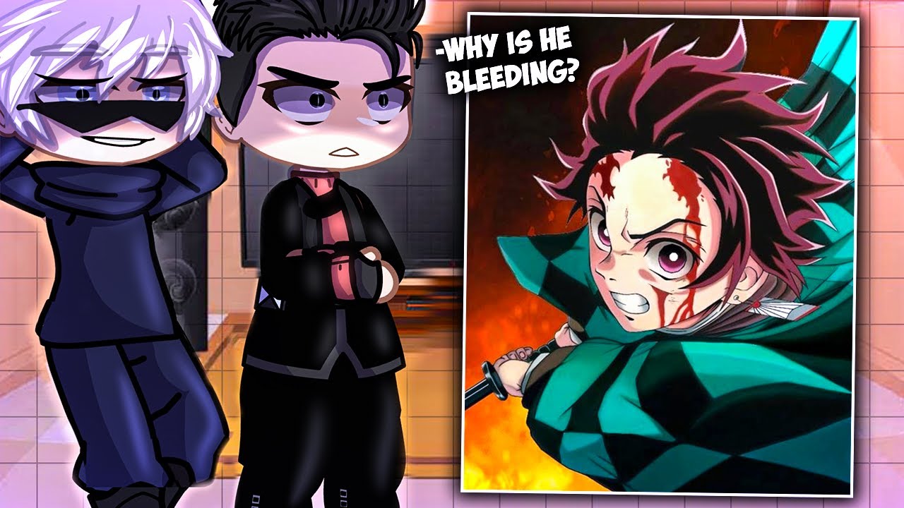 Jujutsu Kaisen react to Nezuko Kamado• gacha club// KNY// 🇧🇷/🇺🇸 