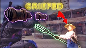 Griefing a PvE Server in Rust! (Admins Called)