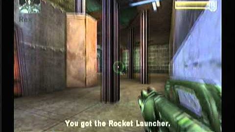 Unreal Tournament singleplayer deathmatch gameplay (Dreamcast) (part 2)