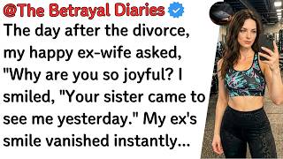The day after the divorce, my happy ex-wife asked, “Why are you so joyful_ I smiled
