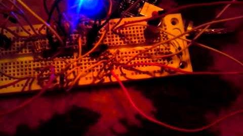 Shift Register LED Matrix