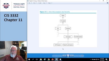 CIS3332 Chapter11 Part1