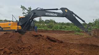 แต่ละดอกบอกเลยว่าสุดจัด รถใหม่งัดหินลูกรัง Huyndai Hx210 HD | กำนันตุ๊กเมตตา