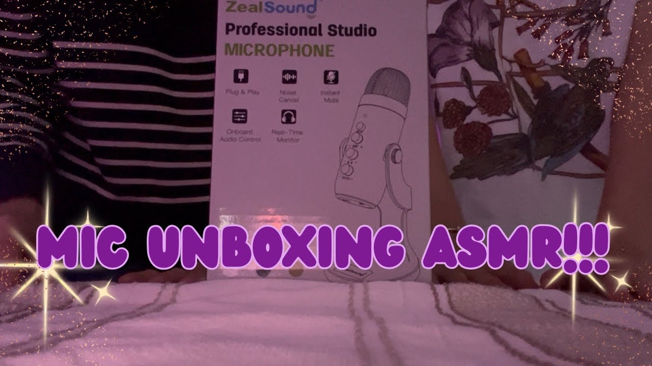 MIC UNBOXING ASMR!!! 🎙️