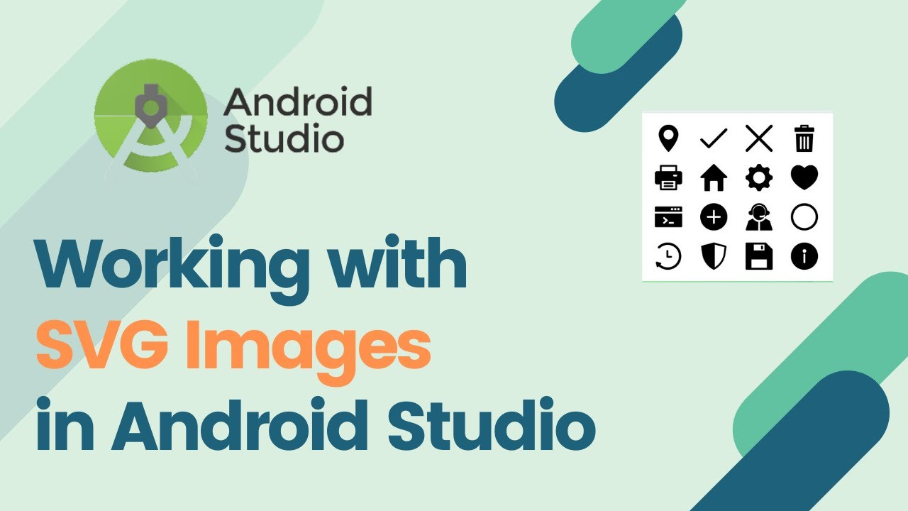 Working With Svg Images In Android Studio | Vector Drawables | The Penguin Coders