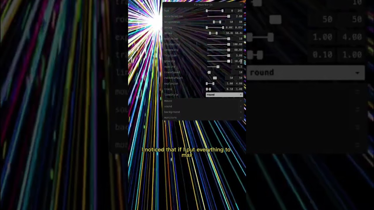 Add fireworks to your app 