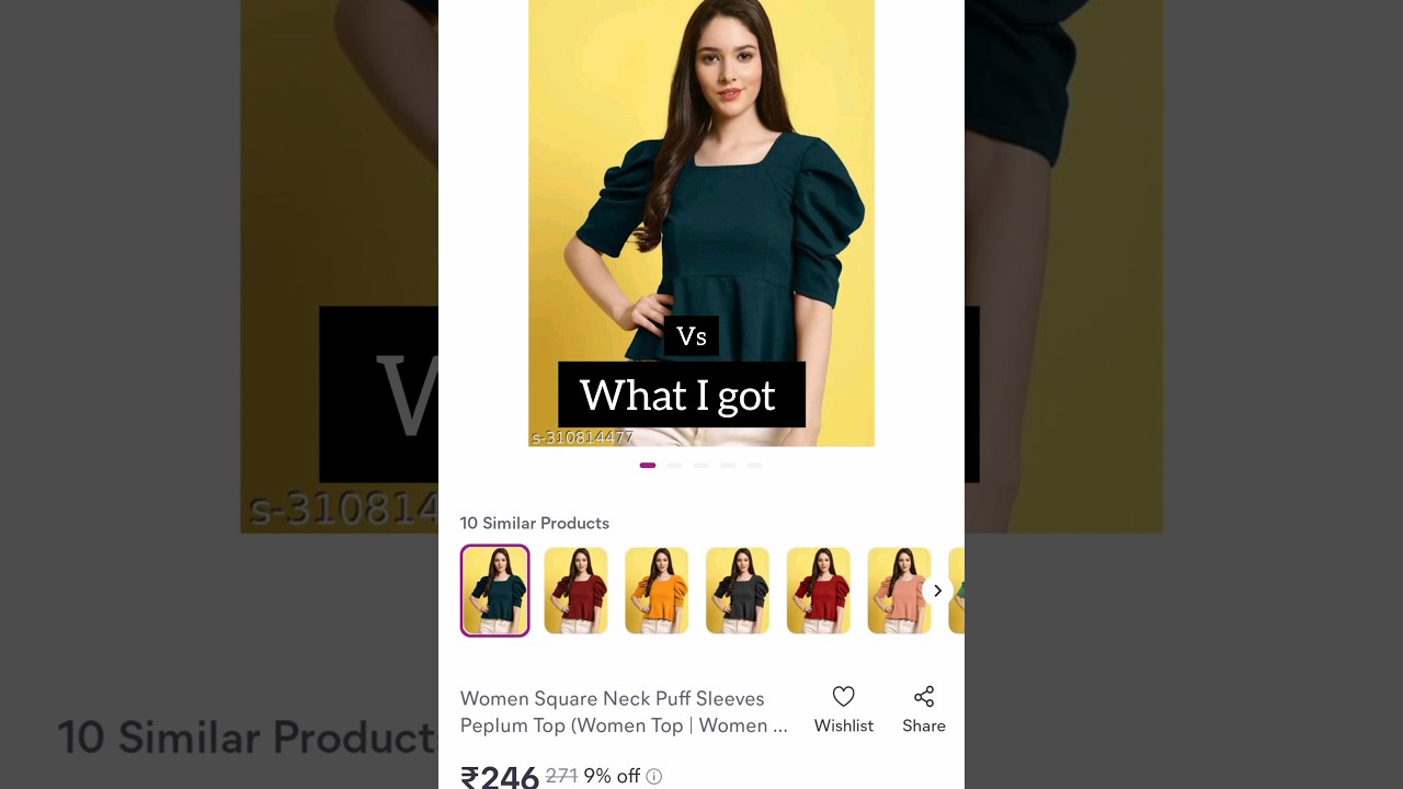 what I ordered vs what I got from meesho 🤩😱#viral #whatiorderedvswhatigot #youtubeshorts