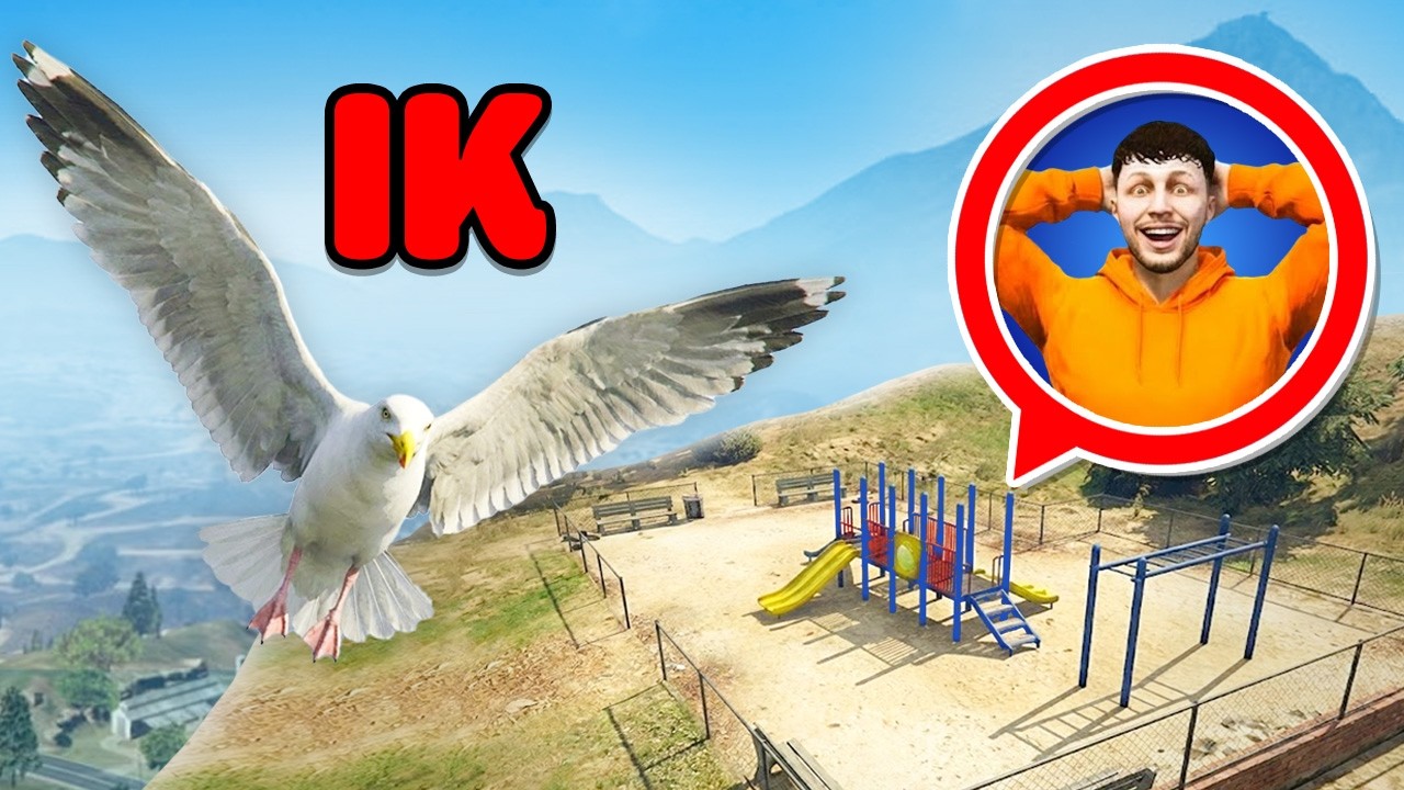 Valsspelen Als Vogel Tijdens GTA Verstoppertje
