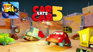 Car Eats Car 5 - Battle Arena - First Impressions Gameplay (Android)
