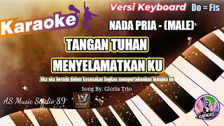 TANGAN TUHAN MENYELAMATKANKU (Jika aku berada dalam kesesakan) KARAOKE NADA PRIA DO = Fis
