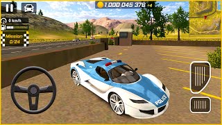 4K Direksiyonlu Polis Arabası Oyunu 3D Police Drift Car Driving Polis Arabası Oyunları 2025