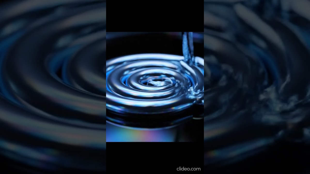 “Liquid Metal Spiral – Hypnotic Satisfy Flow”    