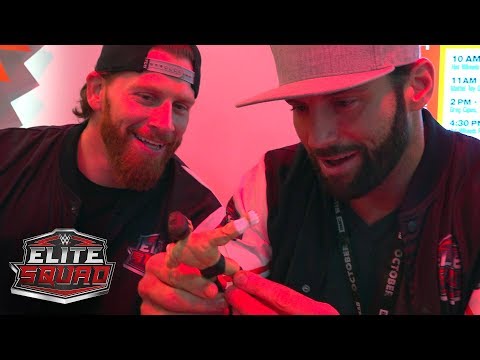 The WWE Elite Squad host a panel and check out Mattel reveals at SDCC 2018