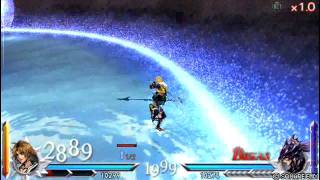 Dissidia 012: Duodecim Final Fantasy - Quick Battle - Tidus vs. Kain