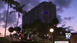 Officials evacuate condominium building in Hallandale Beach