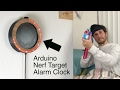 Arduino Nerf Target Alarm Clock (Intro to Piezoelectricity)