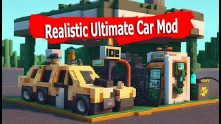 Look it this realistic Ultimate Car Mod for Minecraft screenshot 3