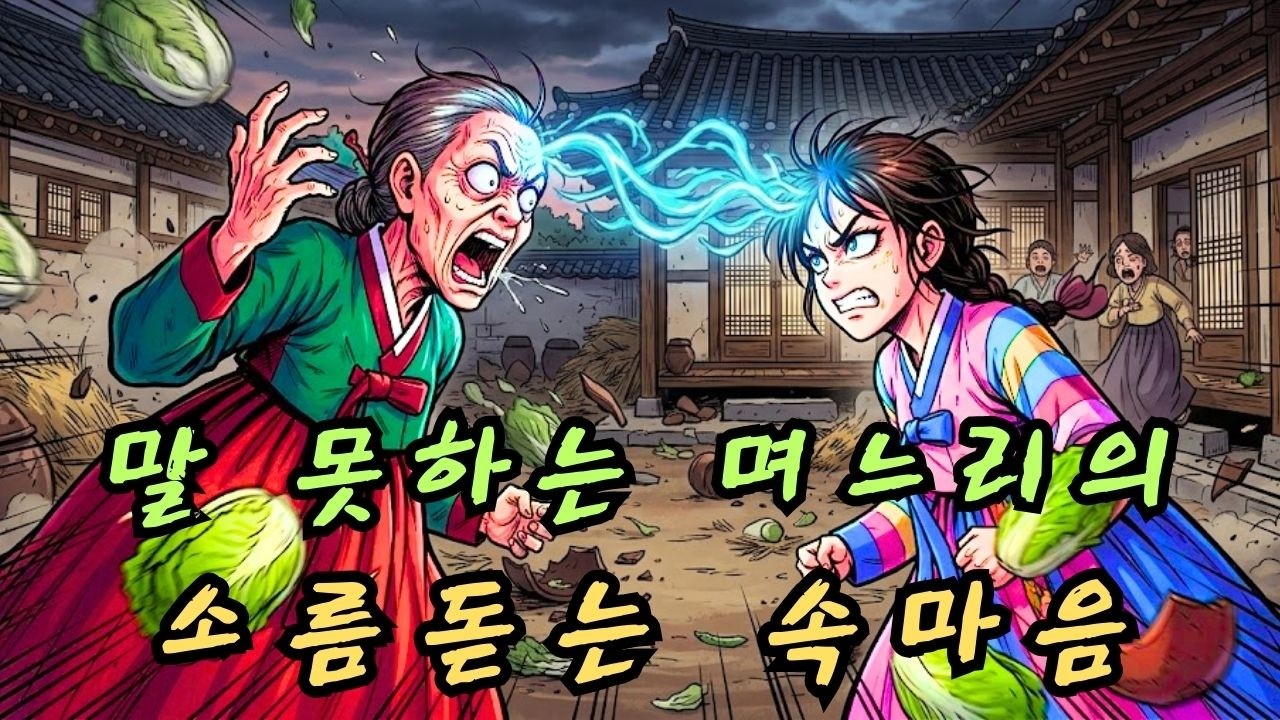 며느리와 시어머니의 소름 돋는 텔레파시 전쟁! | #역전극 #시집살이 #참교육 #웃긴영상 #꿀잼