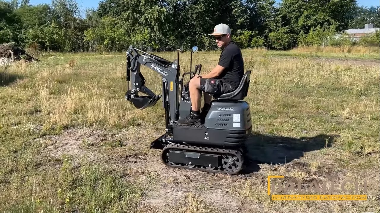 BALATECH s.r.o. Pásový minibager JANSEN MB-500