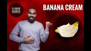 طريقة عمل ليكويد الشيشة الالكترونية ( ريسبي موز كريمة ) Banana Cream Recipe