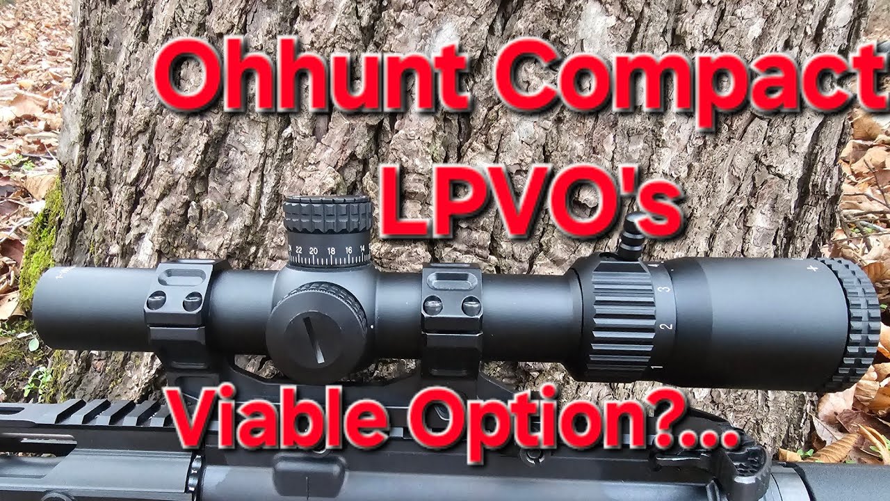 Ohhunt 1-10x24 ir Compact LPVO: Viable Budget LPVO Option? - YouTube