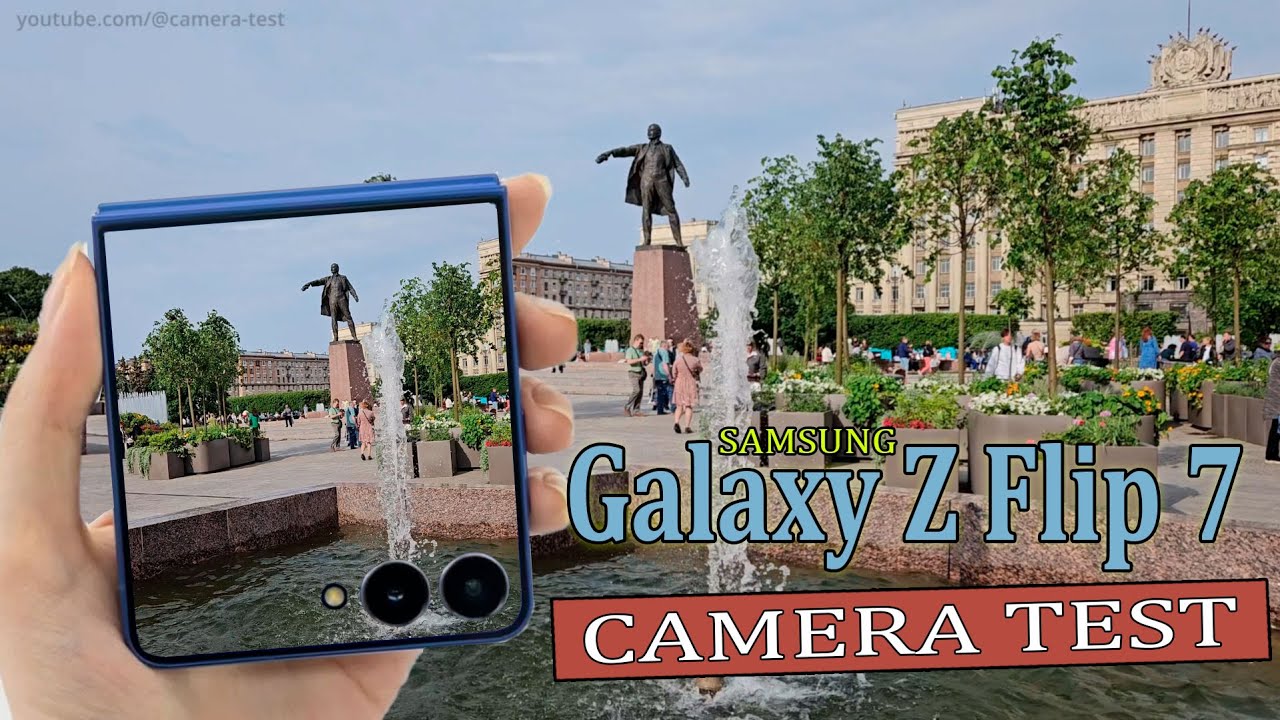Samsung Galaxy Z Flip 7 - Video camera test | 4K, Zoom, Stabilization, U-wide, a/f, Night mode