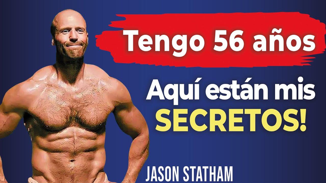 Jason Statham 56 años | todavía parece de 35! Aquí están mis secretos de fitness!