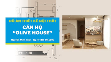ĐỒ ÁN THIẾT KẾ NỘI THẤT OLIVE HOUSE - HỌC VIÊN NGUYỄN MINH TUẤN | Green Academy
