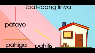 Different Types of Lines / Ibat ibang Uri ng linya #tutorial #different