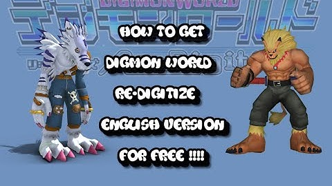 How to Get Digimon World Re-Digitze in English for FREE 2015 Tutorial