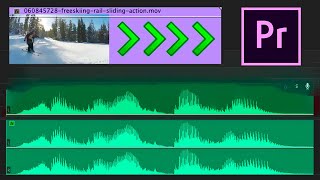 Ускоренное видео и звук в предпросмотре Adobe Premiere Pro - 2 простых решения проблемы