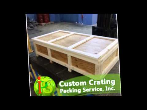 On-Site Custom Wooden Crating - Moving and Shipping Solutions by PSI