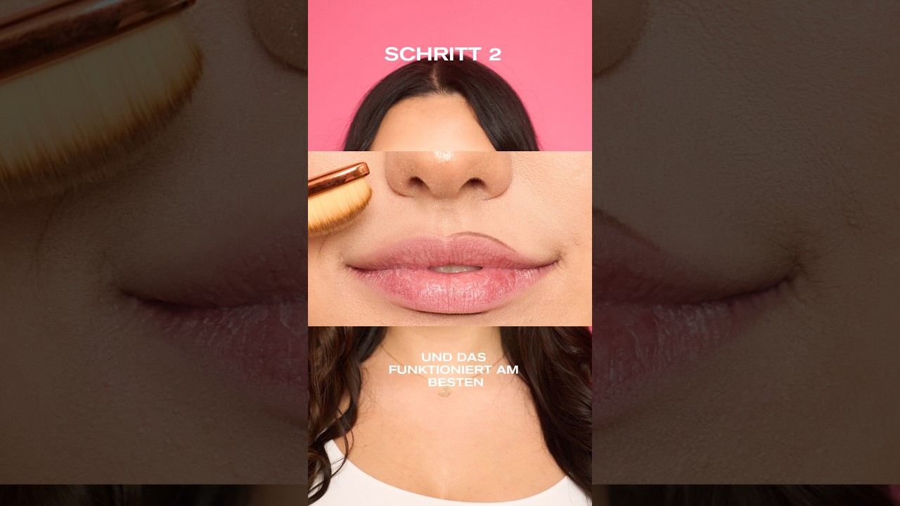 Größere Lippen schminken & natürlich aussehen - Overlined Lips I DoktorJulie 