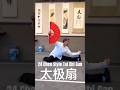 24 Chen Style Tai Chi Fan #taichi #kungfu #martialarts #taijiquan #taiji #太极拳 #太极扇 #功夫 #kungfu