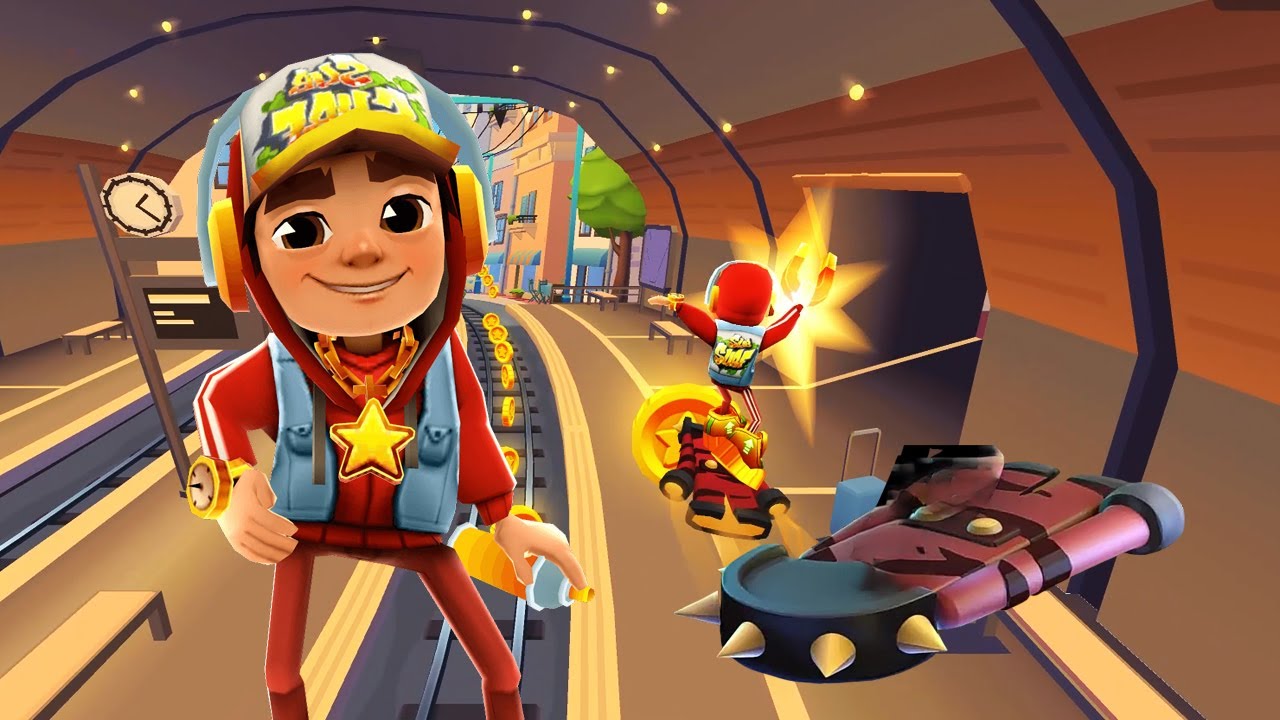 Unlock New Board, Fauxpunx - Subway Surfers Monaco 