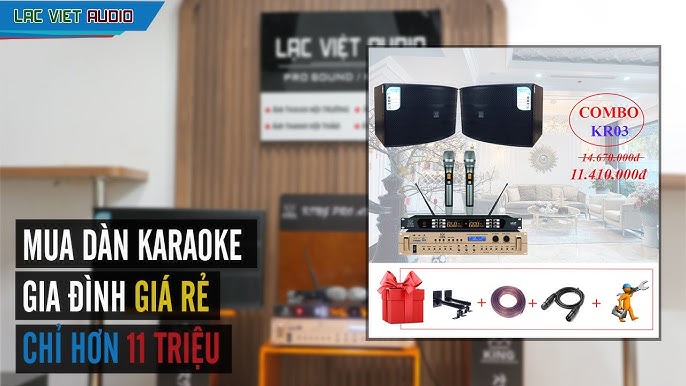 Mua dàn âm thanh karaoke gia đình giá rẻ chỉ hơn 11 triệu | LẠC ...