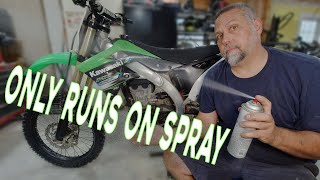 2012 Kawasaki KX450F FI Fuel Problem? Ep58