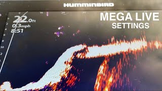 My Humminbird Mega Live Settings (Initial Set Up)