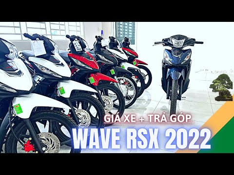 Video Báo giá xe Wave RSX 2022 màu xanh đen. Trợ giá Sinh... - youtube