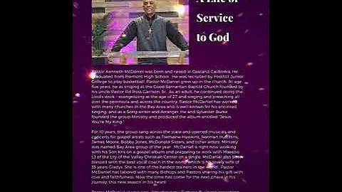 Getting to Know Pastor Kenneth McDaniel