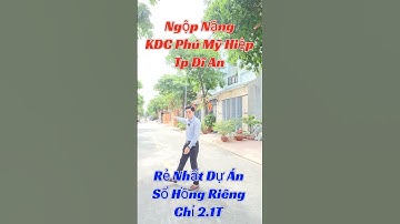 Bán Đất Giá Ngộp KDC Phú Mỹ Hiệp Dĩ An, Giá Rẻ Nhất Khu Này #shorts