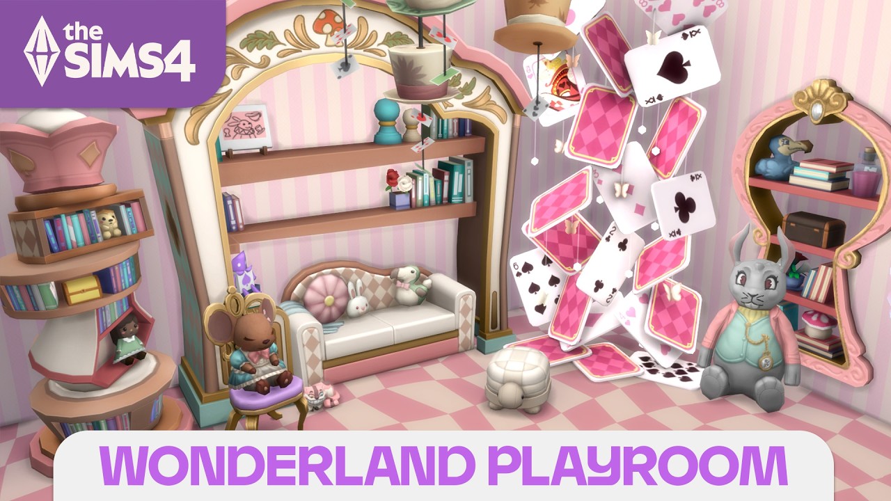 The Sims 4 Wonderland Playroom Kit: Build & Buy Overview