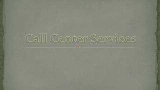 Call Center Outsourcing Services Ssr Techvision - Contact Us Now